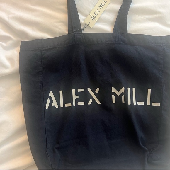 Alex Mill Navy Tote - Picture 3 of 3